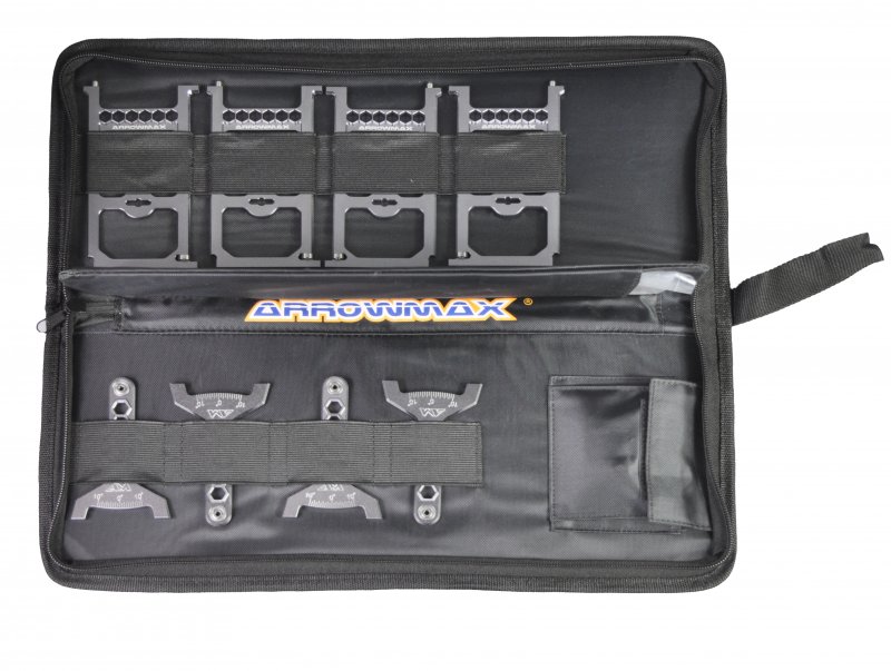 Arrowmax AM-170041-V2 Set-Up System For 1/10 Off-Road Cars With Bag V2