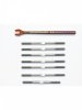 Arrowmax AM-031004 Turnbuckle Set For Xray XB4 (Titanium)