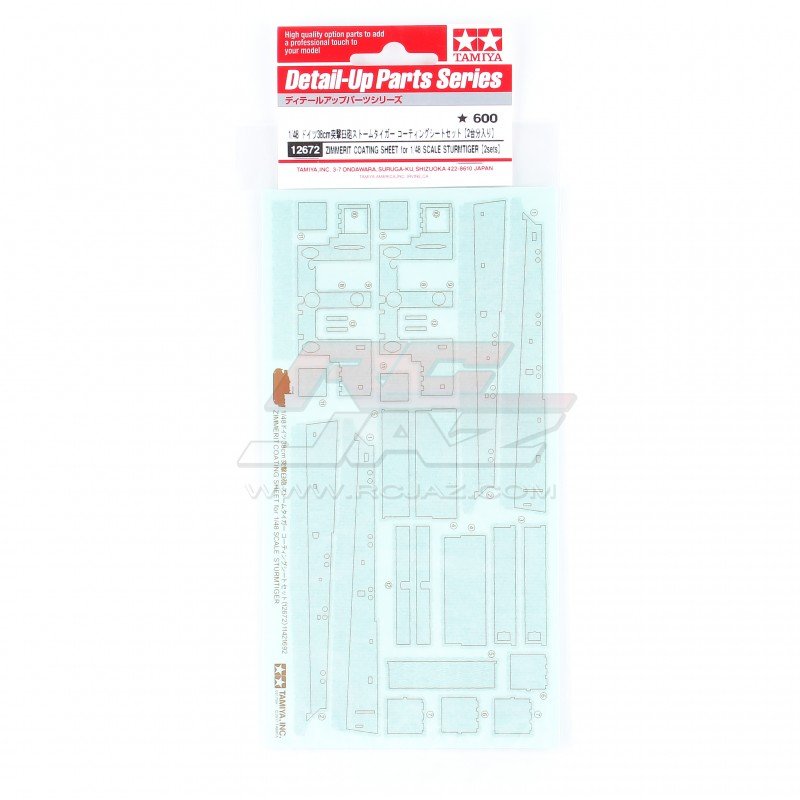 Tamiya 12672 - Zimmerit Coating Sheet for 1/48 Sturmtiger