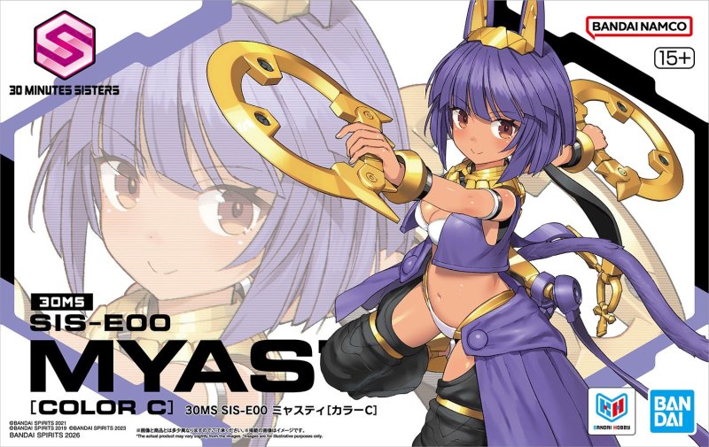 Bandai 5074308 - 30MS SIS-E00 Myasti (Color C)