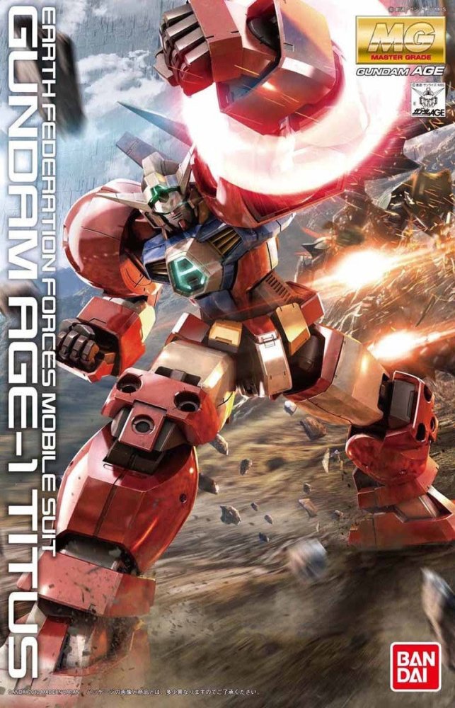 Bandai 5062884 - 1/100 MG Gundam AGE-1 Titus