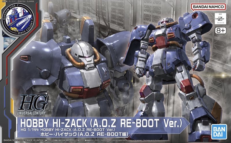 Bandai 5065384 - HG 1/144 Hobby Hi-Zack (A.O.Z. Re-boot Ver.)