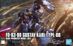 Bandai 5072019 - HG 1/144 FD-03-00 Gustav Karl Type-00