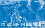 Bandai 5069898 - HG 1/144 RGM-79 Sayla\'s Light-Type Guncannon