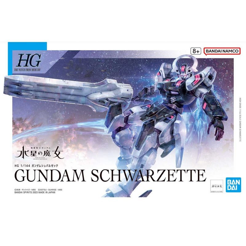 Bandai 5065024 - HG 1/144 Gundam Schwarzette TWFM #25