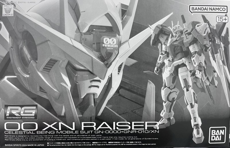 Bandai 5062196 - 1/144 RG Gundam 00 XN Raiser GN-0000+GNR-010/XN