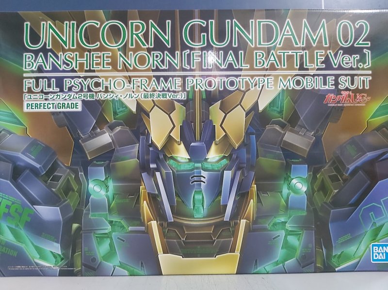 Bandai 5066909 - PG 1/60 RX-0(N) Unicorn Gundam 02 Banshee Norn (Final Battle Ver.)