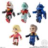 Bandai HCT-91781WO - Bitlot Gundam Mobile Suit Ver.2 (Set of 5) (Gundam Real Type Color, GM, Gouf, Sayla Mass, Ramba Ral)