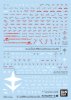 Bandai 5072530 - Gundam Decals 143 For HG 1/144 Mobile Suit Hathway Multiuse 2