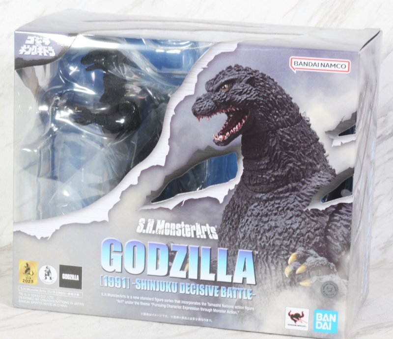 Bandai 65147 - S.H. Monsterarts Godzilla (1991)-Shinjuku Decisive Battle Action Figure