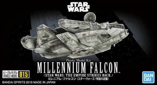 Bandai 5055704 - Vehicle Model 015 Millennium Falcon (STAR WARS: THE Empire Strikes BACK)