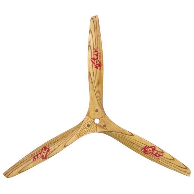 BOLLY WOODEN PROPELLER 12x6 3-BLADE