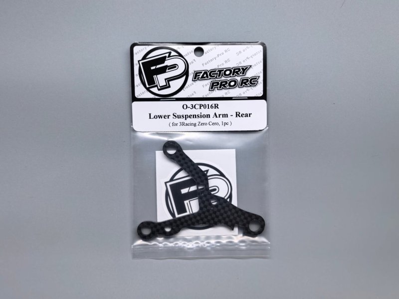 Factory Pro FP-O-3CP016R Lower Suspension Arm - Rear 1pc (for 3racing Zero Cero)