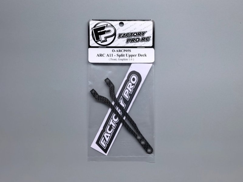 Factory Pro FP-O-ARCP05S ARC A11 - Split Upper Deck Lite Front - Graphite 1.6mm