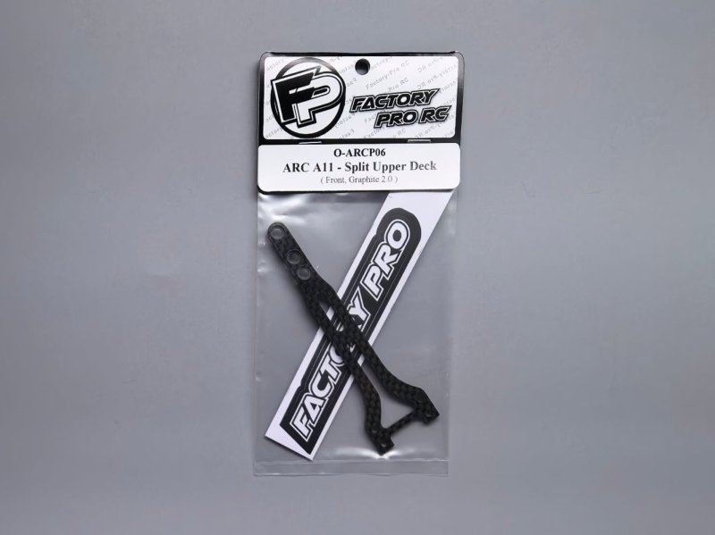 Factory Pro FP-O-ARCP06 ARC A11 - Split Upper Deck Rear - Graphite 2mm