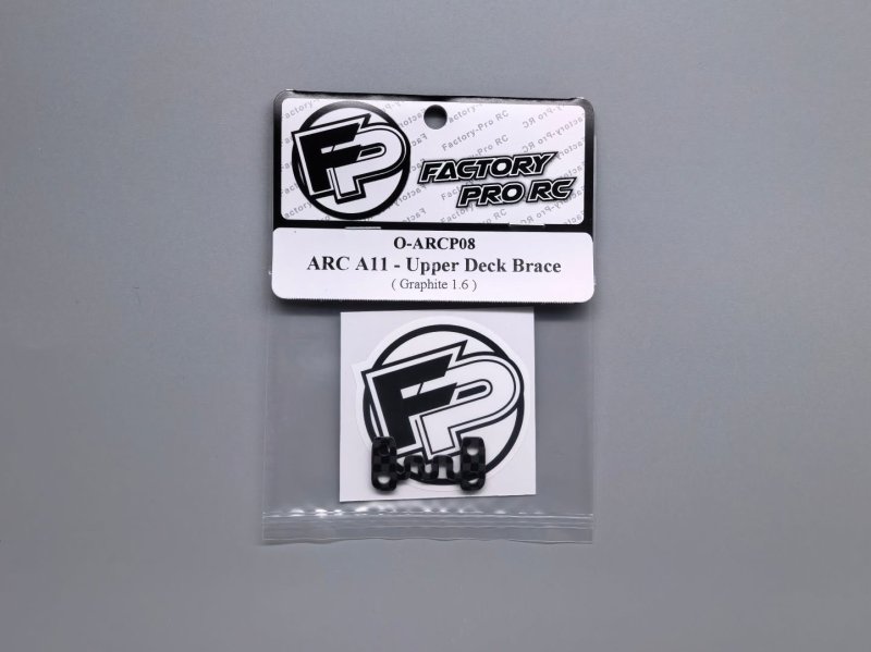 Factory Pro FP-O-ARCP08 ARC A11 - Upper Deck Brace - Graphite 1.6mm
