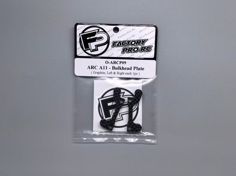 Factory Pro FP-O-ARCP09 ARC A11 - Bulkhead Plate - Graphite (1pair)