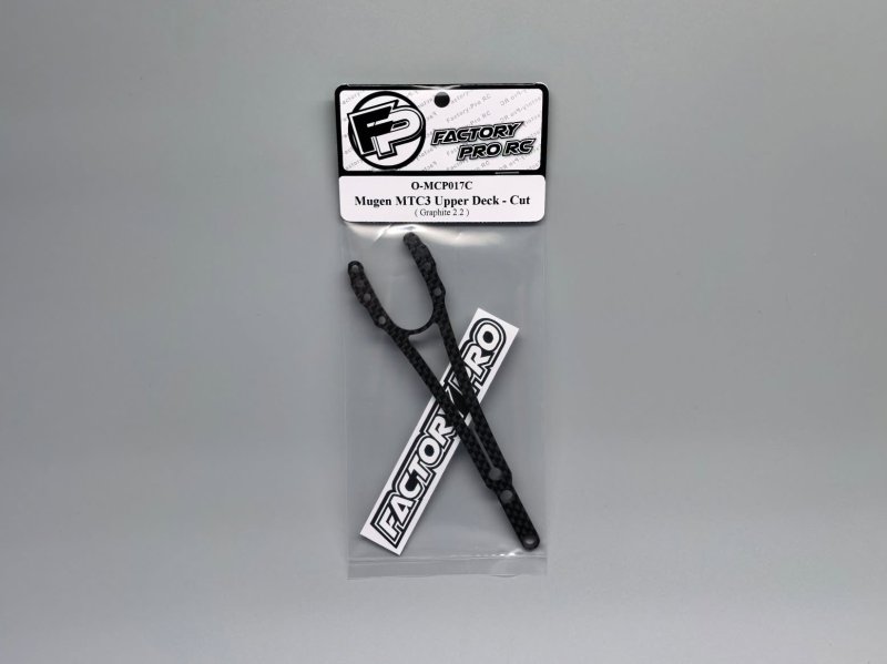 Factory Pro FP-O-MCP017C Mugen MTC3 Upper Deck Cut - Graphite 2.25