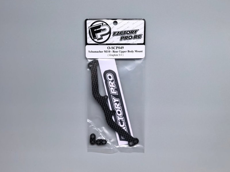 Factory Pro FP-O-SCP049 Schumacher Mi10 - Rear Upper Body Mount - Graphite 3.0