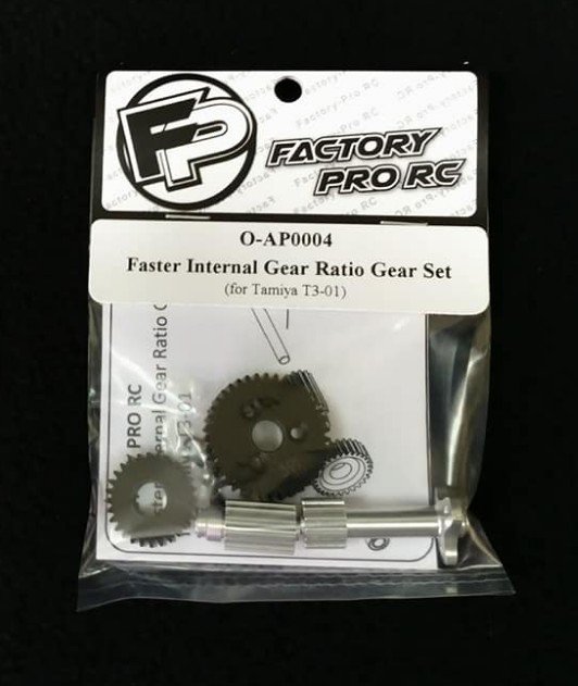 Factory Pro FP-O-AP0004 Faster Internal Gear Ratio Gear Set (for Tamiya T3-01)