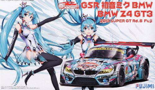 Fujimi 17010 - 1/24 GSR Hatsune Miku BMW (BMW Z4 GT3) 2013 Super GT Rd.6 Fuji Winner