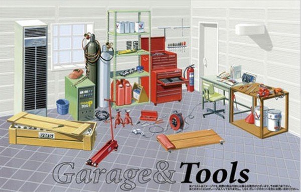 Fujimi 11505 - 1/24 GT-2 Tools (Accessory)