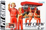 Fujimi 11332 - 1/20 GT-25 Pit Crew C Set (Pitwall/Stand)
