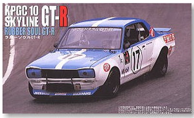 Fujimi 12168 - 1/24 HR-29 Nissan Skyline GT-R KPGC10 1971 Fuji Rubber Soul GT-R