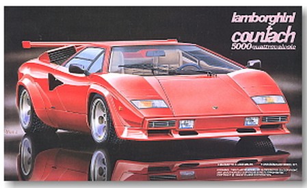 Fujimi 12552 - 1/24 RS-12 Lamborghini Countach 5000 (Model Car)