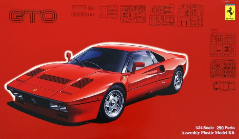 Fujimi 12627 - RS-105 1/24 Ferrari 288GTO