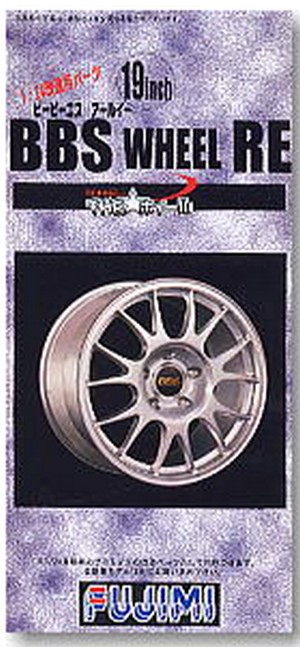 Fujimi 19284 - 1/24 TW-15 19 inch BBS RE Tire & Wheel