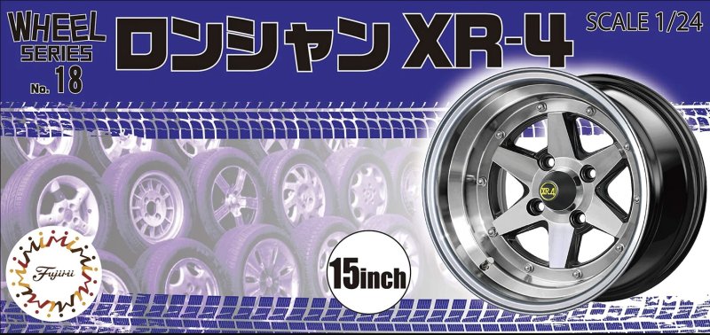 Fujimi 19359 - 1/24 Long Champ XR-4 15inch Wheel Series #18