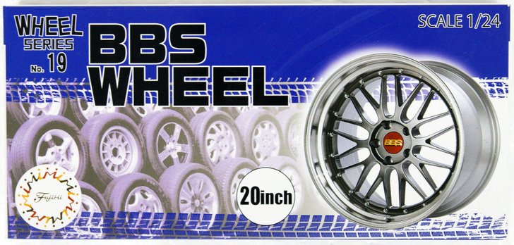 Fujimi 19360 - 1/24 BBS 20 Inch Wheel Series #19