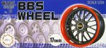 Fujimi 19354 - Wheel-13 1/24 BBS Wheel 17 inch Wheels and Tires