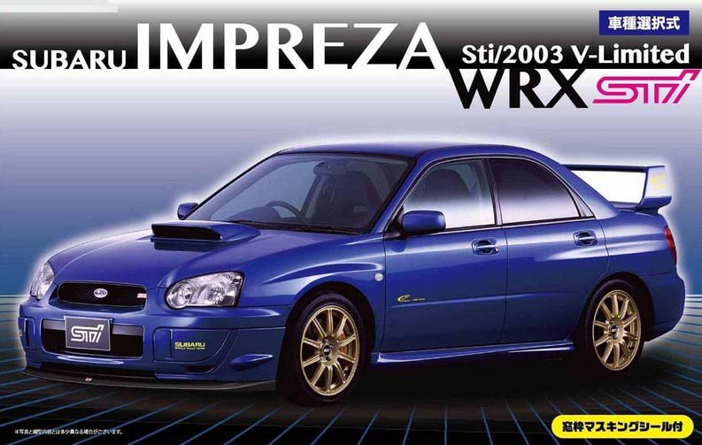 Fujimi 03940 - 1/24 ID-103 Subaru Impreza WRX Sti 2003/2003 V-Limited 039404