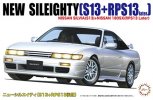 Fujimi 04640 - 1/24 ID-67 New Sileighty Nissan Silvia S13 + Nissan 180SX RPS13 Laty Type