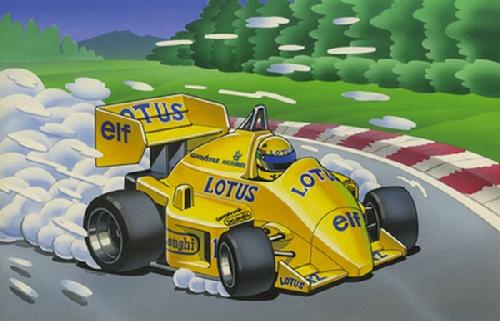 Fujimi 09177 - GPQ-1 F1 Lotus 99T