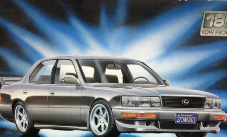 Fujimi 18007 - 1/24 Toyota (LEXUS LS400)18 Rims