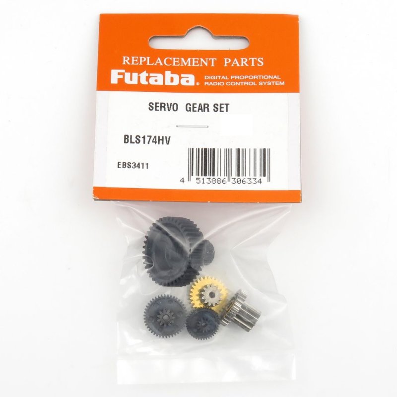 FUTABA BLS174HV BLS174SV SERVO GEAR SET AS4189 EBS3411