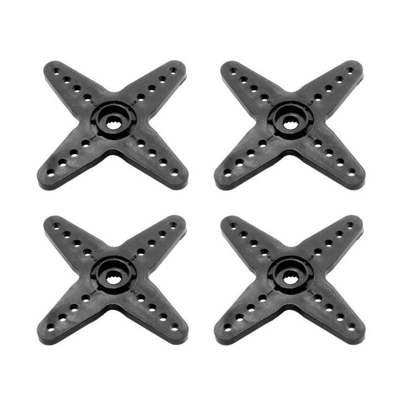 FUTABA STANDARD SERVO HORN TYPE-A CROSS-ARM D6MM 4PCS (W/O SCREW & PACKING)
