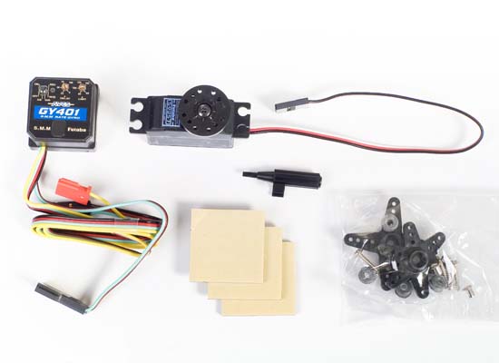 Futaba GY401 AVCS Gyro + S9257 Servo for RC EP Helicopter