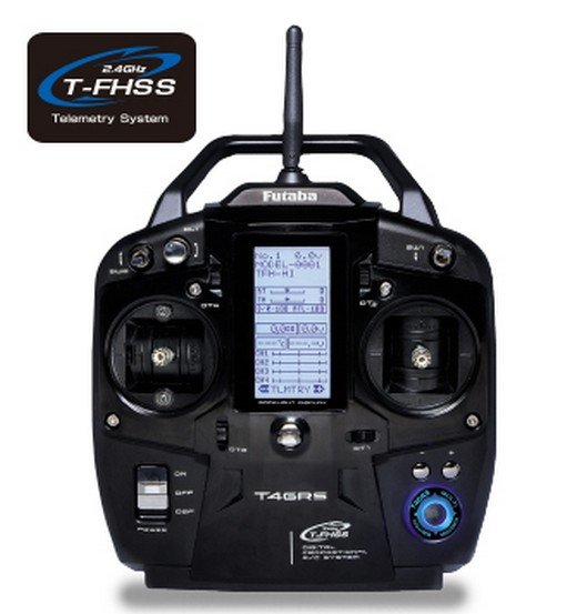 Futaba 4GRS - 2.4 Ghz T-FHSS w/R304SB x2 Radio System 4-Channel