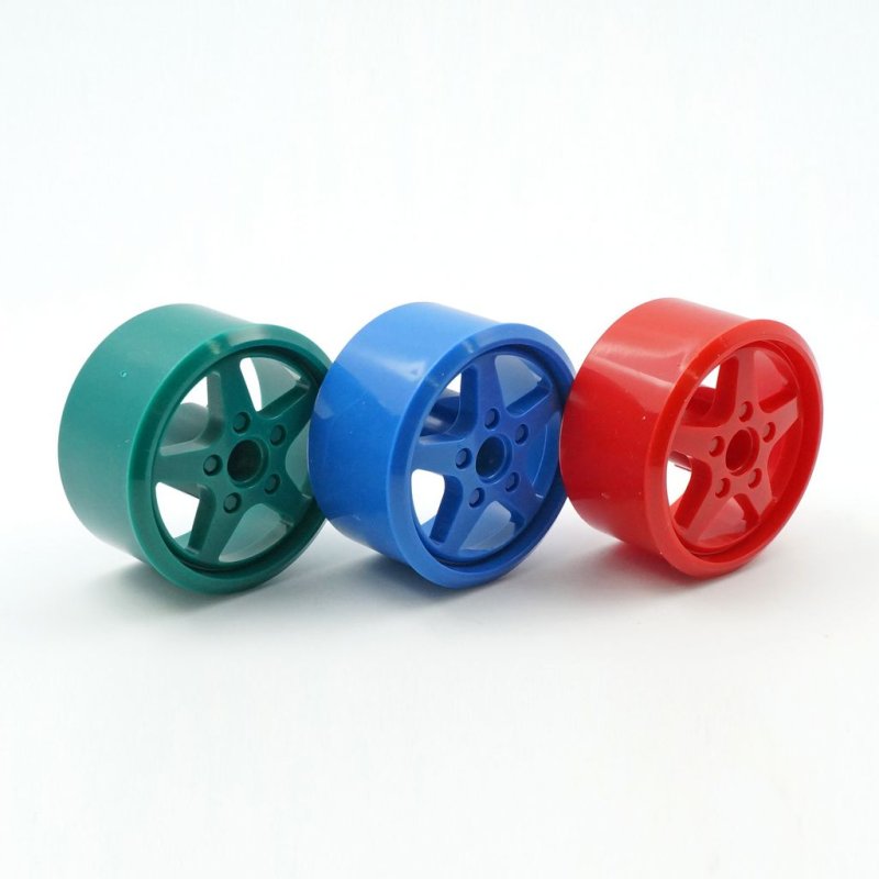 FUTABA ST-38 WHEEL HANDLE RED,GREEN,BLUE COMBO SET FOR T3PJ RC CAR RADIO (W/O PACKING)