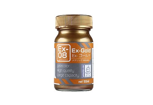 Gaianotes EX08 EX-Gold Metallic 50ml (4pcs) Set