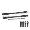ARRMA KRATON 8S BLX MONSTER 4140 Carbon Steel Adjustable Front Steering Tie Rod 163-168mm - GPM MAKX162S/V1
