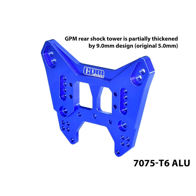 ARRMA MOJAVE 6S EXB V3 7075 Alloy Rear Shock Tower - GPM MJ3030