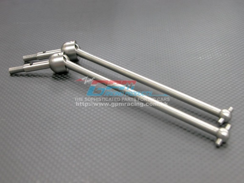 Associated Monster GT Titanium Universal Swing Shaft (130mm) ~ CVD Design -1pr - GPM TAGM12130C