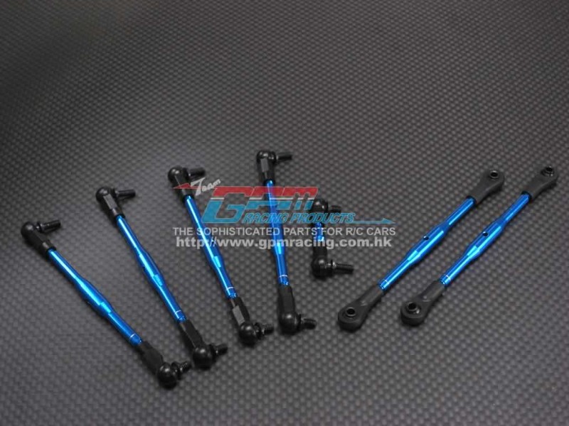 Associated RC 10 GT 2RS Alloy Completed Tie Rod set - 3prs - GPM RGT3160