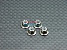 Associated RC 18T Titanium Flanged Lock Nuts (3mm) - 4pcs - GPM TLN3L(F) Associated RC 18T Titanium Flanged Lock Nuts (3mm) - 4pcs - GPM TLN3L(F)