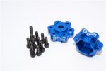 Axial Racing Yeti Aluminium 2.2 Wheel Hub Adapters (9mm Thickness) - 1pr set For Yeti, EXO, Wraith, SCX10 (AX80128) - GPM YT009C